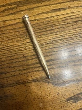 Vintage Wahl Eversharp Gold Filled ZigZag Pattern Mechanical Pencil Made in USA