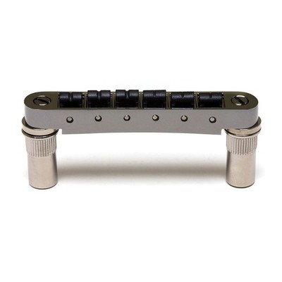 Graph Tech Resomax Autolock 6mm Tune-o-matic Brücke (Black Nickel)