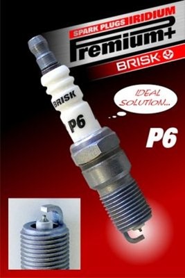 Zündkerze BRISK 1624 für VOLVO MAZDA FORD ASTON FOCUS PROTON JAGUAR M14x1,25 3 4