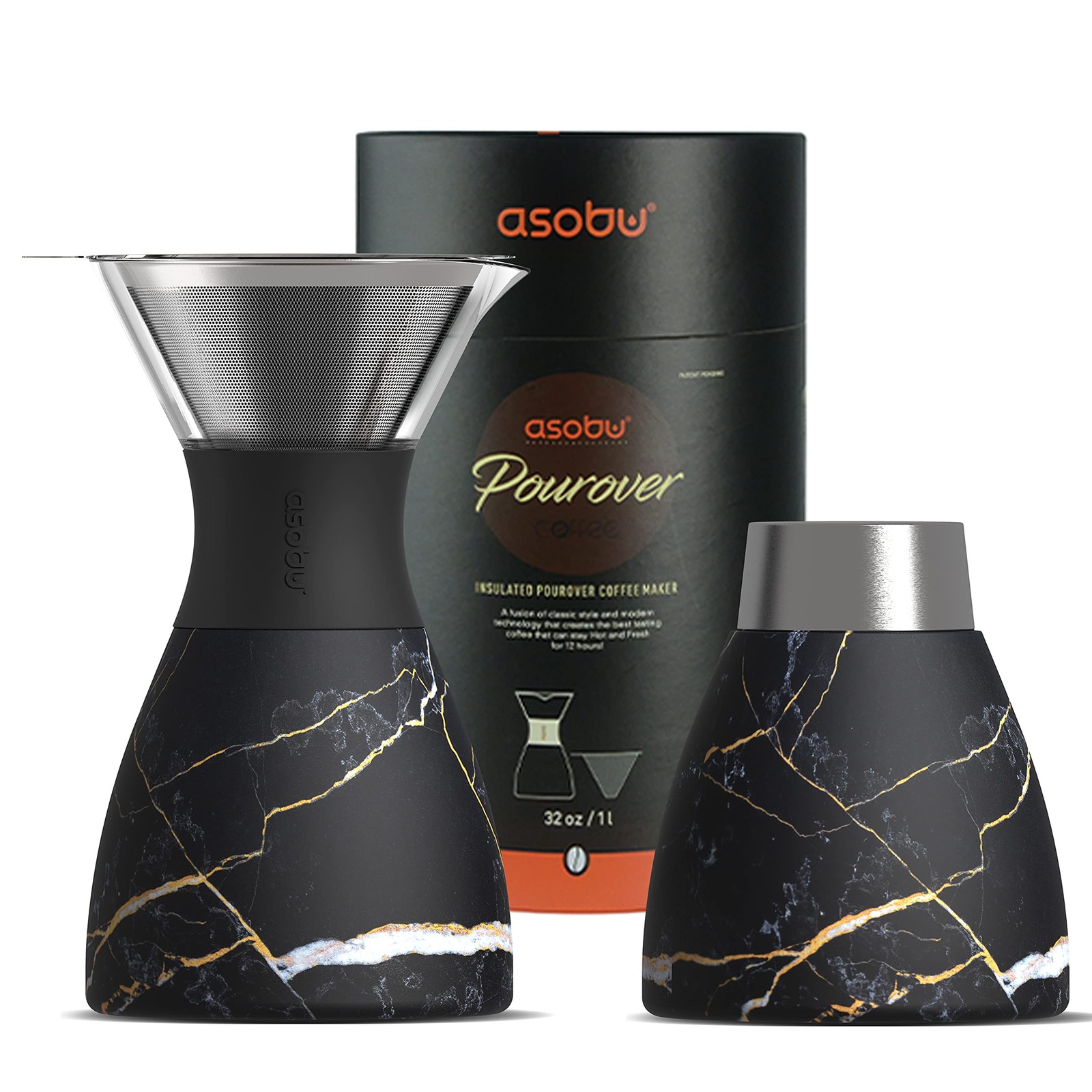 (32 Oz.) Double-wall Vacuum, Stainless-steel...
