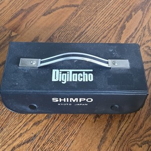 Shimpo DT-103B Contact Tachometer DigiTacho Digital with Case