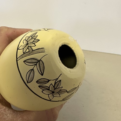 Vintage Ceramic Eggs with Rooster Decoration 4 1/4” Tall - Picture 6 of 8