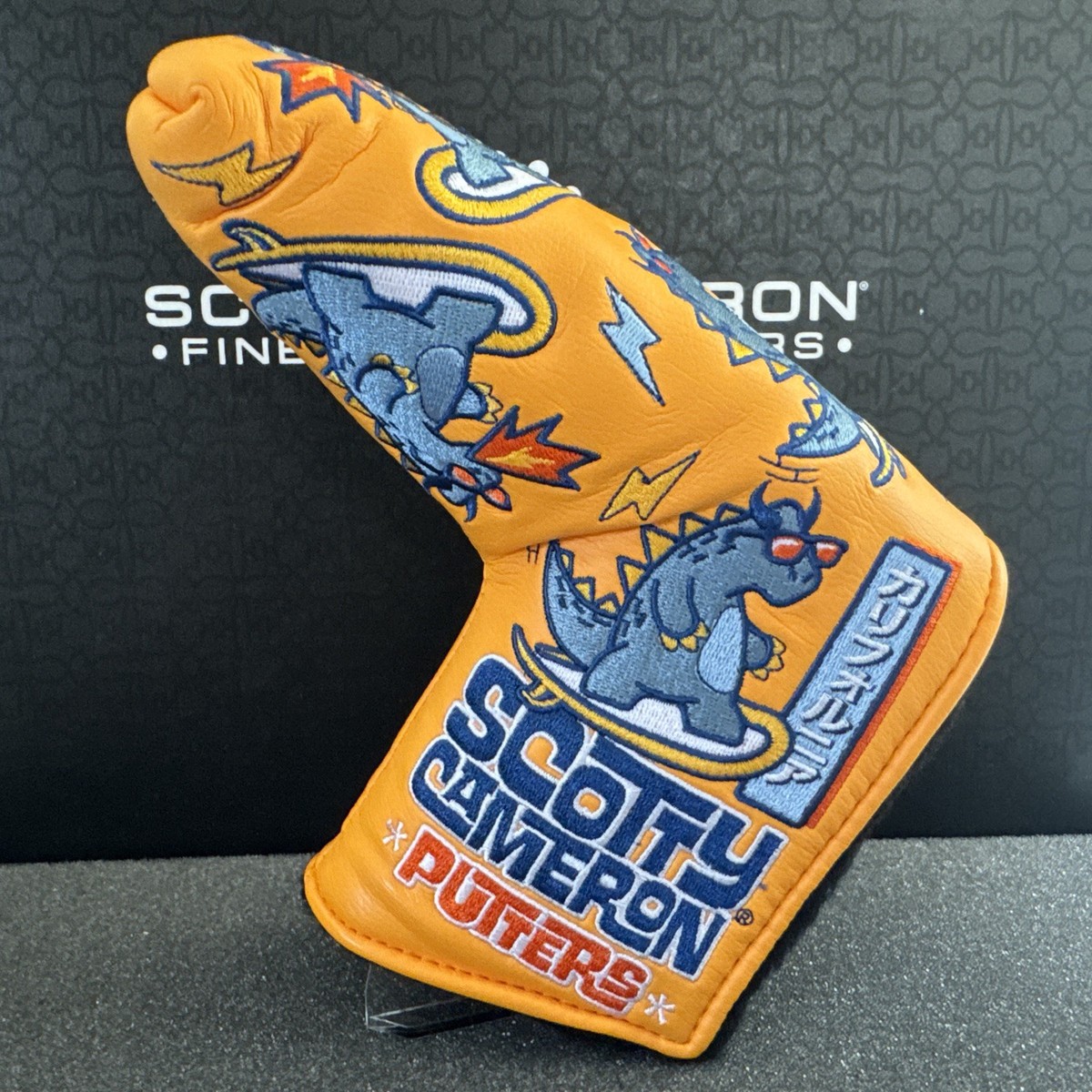 スコッティ　キャメロン　フェスティバル　ピボットツール　ゴジラ Scotty Cameron Gallery Exclusive Godzilla Blade Putter HeadCover