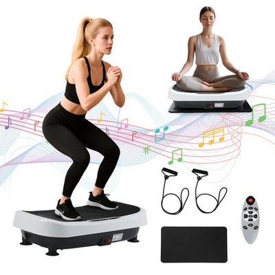 Multifunktionaler Vibrationsplatte Gebraucht mit Bluetooth-Musik,Yogamatte