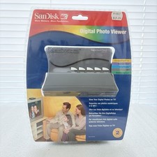 SanDisk Digital Photo Viewer Card Reader for TV/SDV1-A NEW Sealed with REMOTE