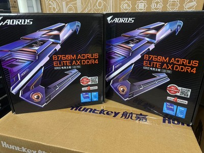 New GIGABYTE B760M AORUS ELITE AX DDR4 mainboard delivery fast