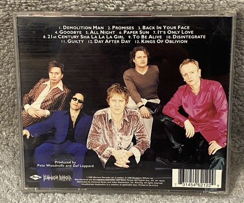 Euphoria by Def Leppard (CD, Jun-1999, Mercury) - Picture 4 of 4