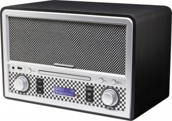 Soundmaster NR955SW Schwarz CD/MP3 Nostalgie Dab+/Ukw Digitalradio #1907269-image