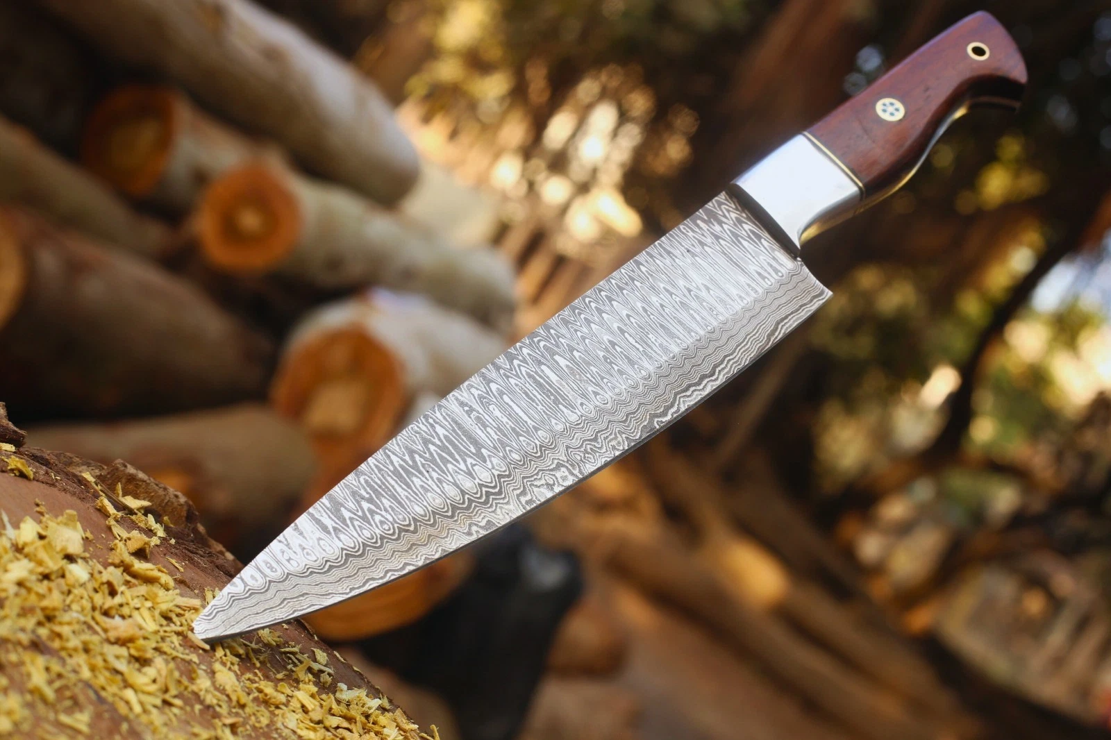 Handmade chef Knife | Damascus chef knife | Hand Forged Damascus knives