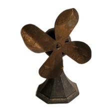 Keypoint Co. Collectible Antique Looking Metal Mini 6" Display Decorative Fan