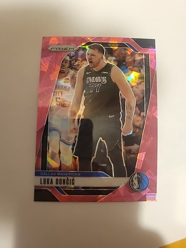 2024-25 PANINI PRIZM BASKETBALL LUKA DONCIC PINK ICE PRIZM #89 MAVERICKS 🔥🔥