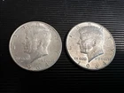 TWO 1964 KENNEDY SILVER HALF DOLLARS—-CHECK IT OUT——