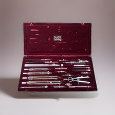 HAFF PS 12 | PR&Auml;ZISIONS SPEZIAL REISSZEUG | PROFI ZIRKEL SET | VOLLST&Auml;NDIG |