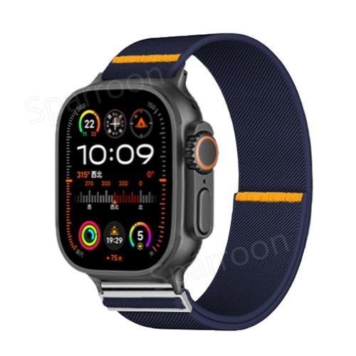 NEW Elastic Nylon Loop Strap Band For Apple Watch Series 10 9 8 7 6 5 Ultra 2 SE - Picture 6 of 107