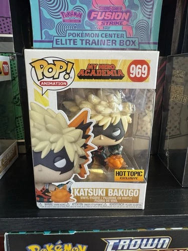 Funko Pop! Katsuki Bakugo My Hero Academia Hot Topic Exclusive #969
