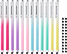 Stylus Pens for Touch Screens 12 Pack, High Sensitivity and Precision Capacit