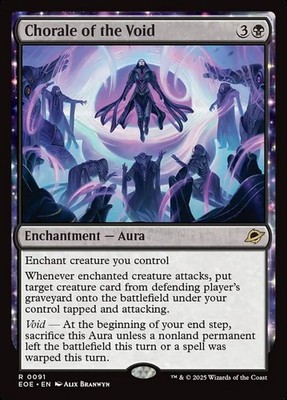 MTG Magic the Gathering Chorale of the Void (91/426) Edge of Eternities LP