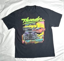 John Galt T Shirt Thunder Kustom Club American Rally Black 1984 Made in USA
