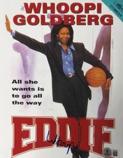 WHOOPI GOLDBERG SIGNED AUTOGRAPH EDDIE 8x10 PHOTO BECKETT BAS COA