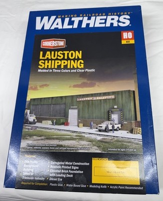 HO 1/87 Scale Walthers Cornerstone Kit 933-3191 Lauston Shipping