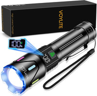 Taschenlampe Led Aufladbar 500000 Lumen, Extrem Helle Taschenlampen Mit 5000 Mah