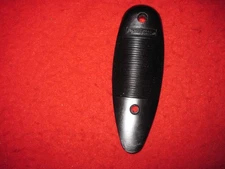 Remington Rifle/Shotgun Black Plastic Buttplate