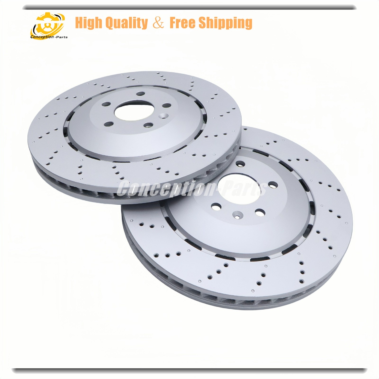 Audi R8 2013-2015 Front Brake discs 2 pcs