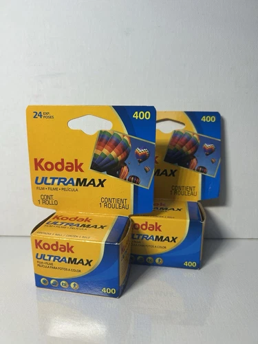 KODAK ULTRAMAX FILM 400 24EXP  2 Pack Expired 1/14 2/14 New In The Box 
