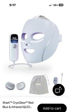 Shark CryoGlow LED Face Mask Anti-Age Blemish Repair blue or purple available