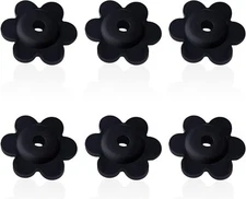 NQ Garden Flag Rubber Stopper, Holder for Indoor and Outdoor Yard Black- 