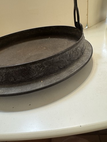 Vintage Japanese Cast Iron Sukiyaki Shabu-Shabu Pot Bail Handle - Picture 2 of 12