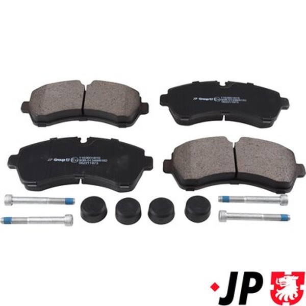 Jp Group Bremsbelagsatz Scheibenbremse Jp 1163601810 FüR Mercedes Vw Sprinter 50-image