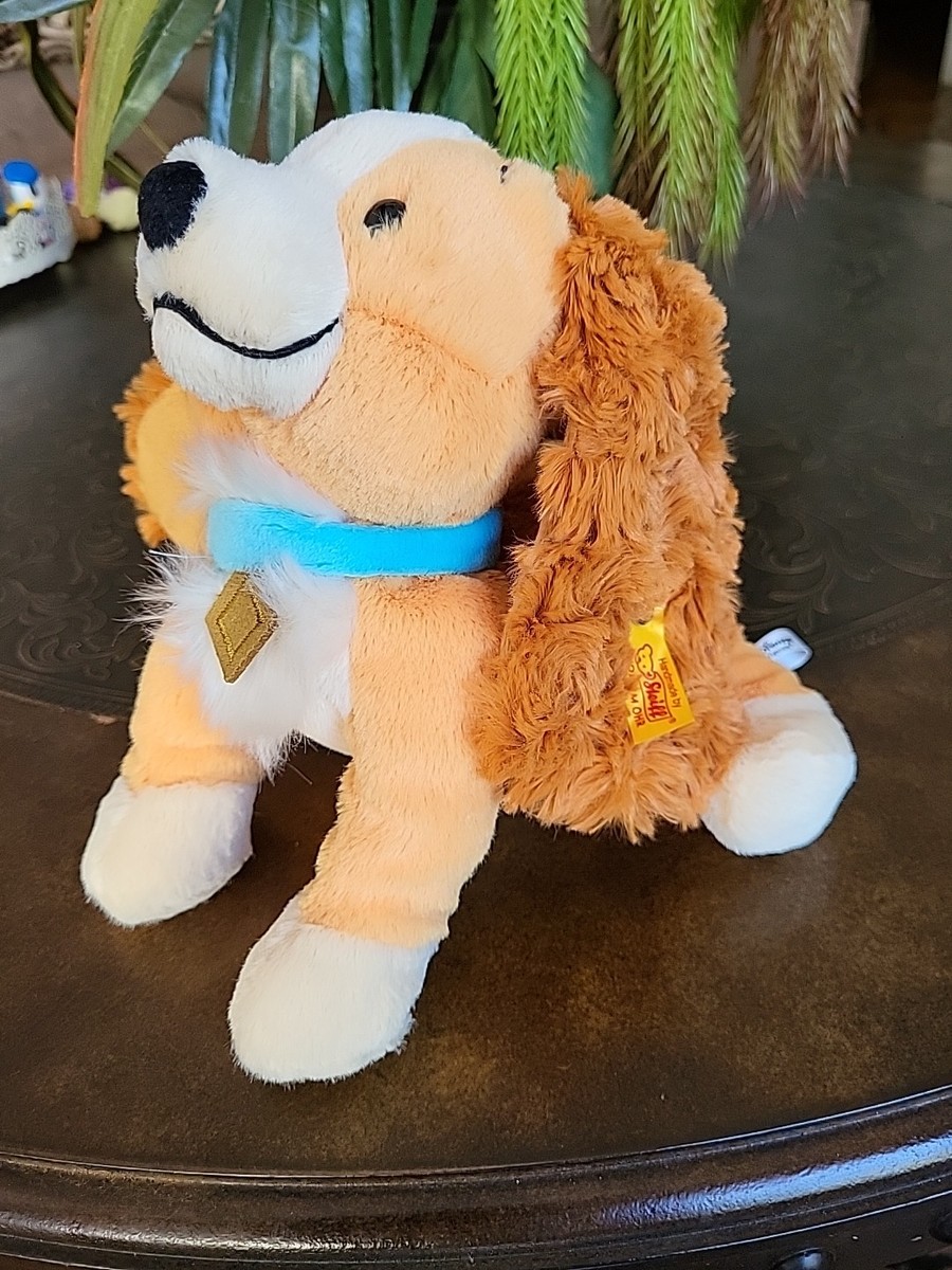 Disney Store Steiff Friends Soft Lady Plush From Lady and the