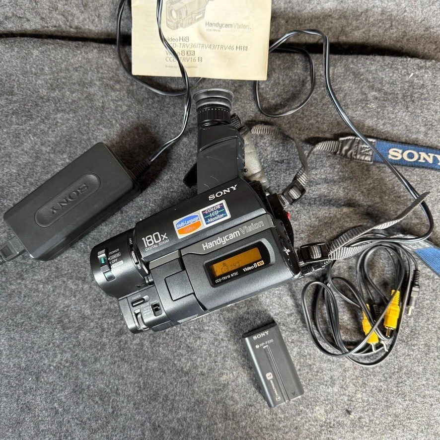 Sony Handycam Video 8 Camcorders 180x Digital Zoom for sale | eBay