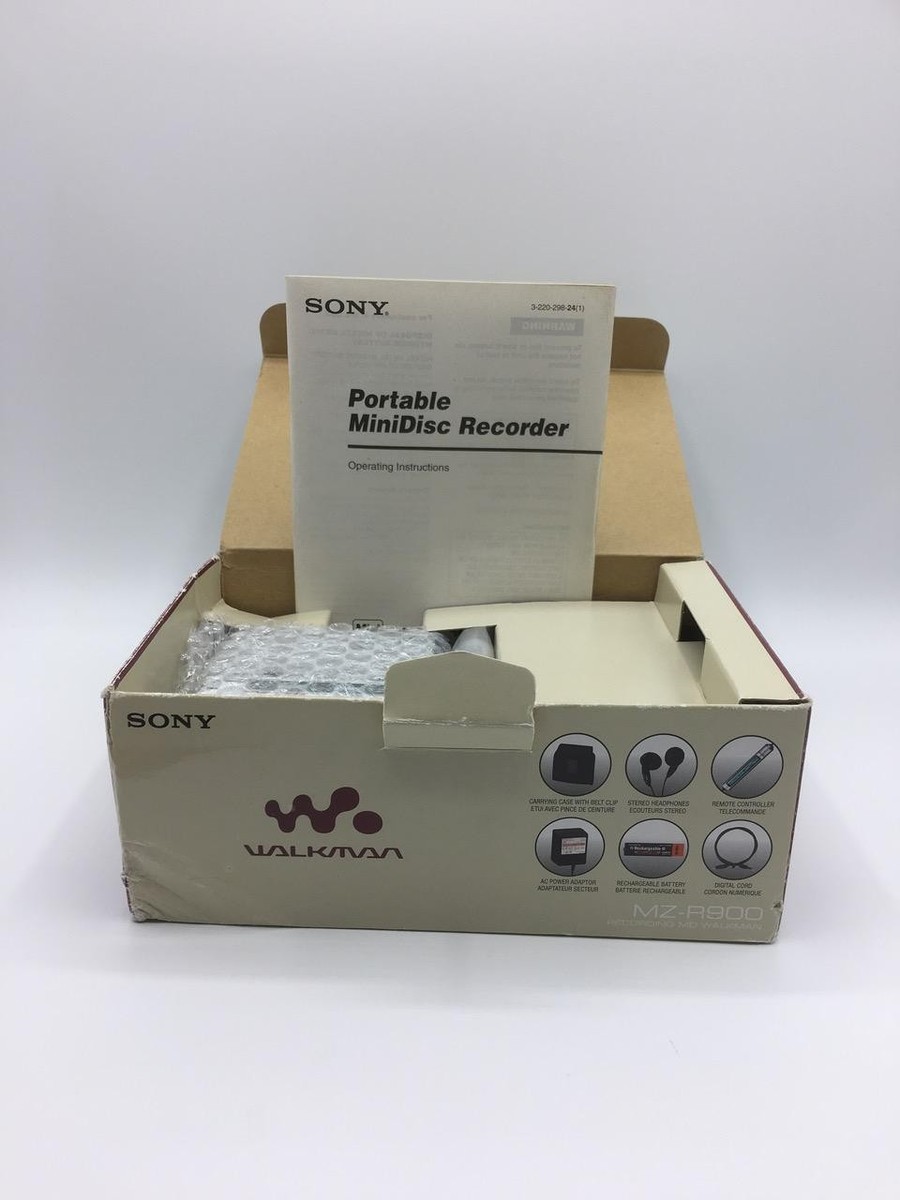 Sony Walkman Mz-r900 Minidisk Recorder 1115 for sale online | eBay