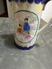 Vintage Porcelain Japanese Oriental Tall Coffee Teapot — photo 8