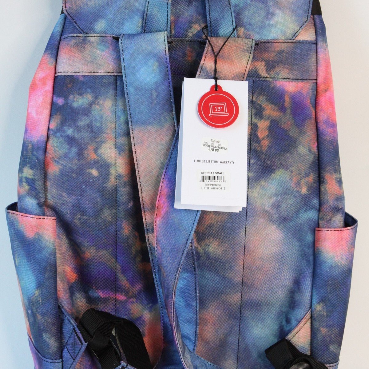 Herschel Retreat Small Backpack - Mineral Burst - Retail $75