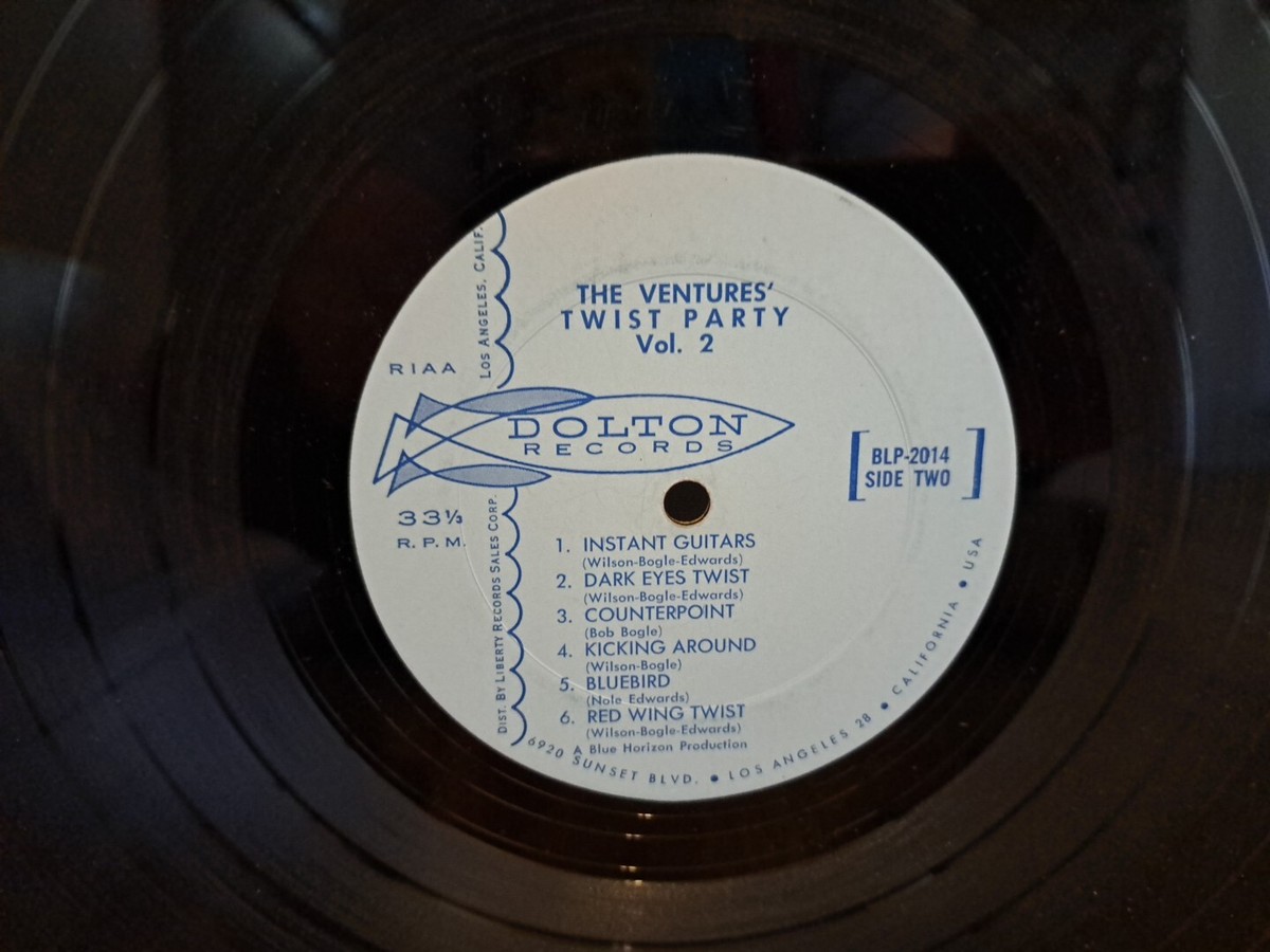 洋楽 480 THE VENTURES' TWIST PARTY VOL. 2 The Ventures – Twist Party Vol. 2 – Vinyl (LP, Album, Mono