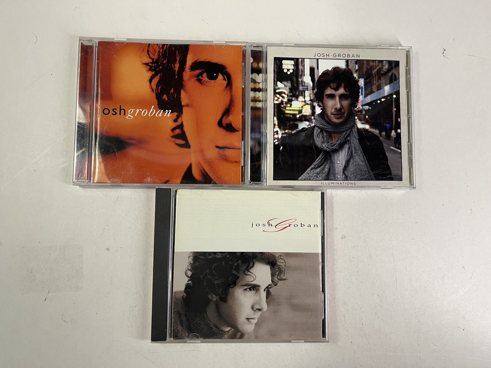 3 CD Lot of Josh Groban: Closer, Self Titled, and Illuminations