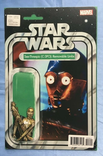 STAR WARS #28 ACTION FIGURE VARIANT NM MARVEL 2017 UNREAD