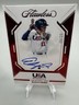 ELIJAH GREEN 2023 Panini Flawless USA Gems Signatures RUBY #GSR-EG Auto RC /20