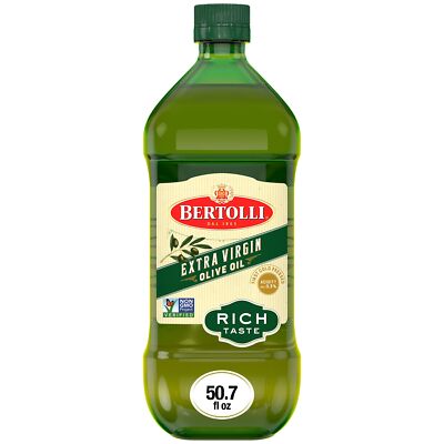 Bertolli Non GMO Extra Virgin Olive Oil 50.72 Fl Oz Rich Taste Mediterranean