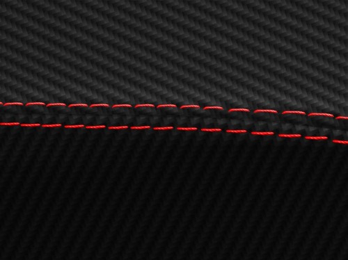 Automatic Shift Boot PVC Carbon Fiber for Audi Q7 07-15 Red Stitch - Picture 7 of 10