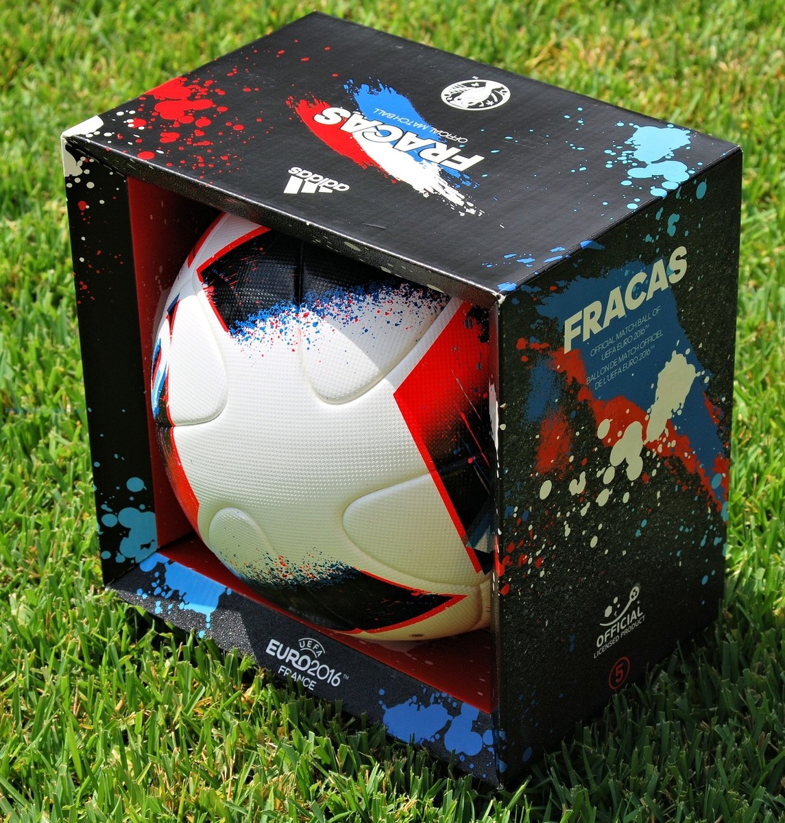 Ball Adidas Fracas New UEFA Euro Match Germany - Italy Ball Adidas Fracas New UEFA Euro Match Germany - Italy