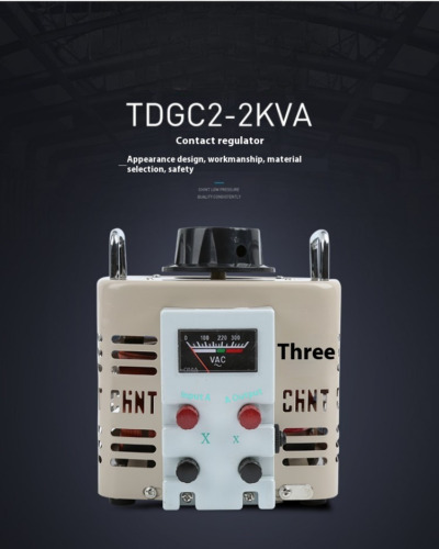 TDGC2-5 Spannungsregler 220V einphasig regelbarer Spannungswandler AC - Bild 1 von 19