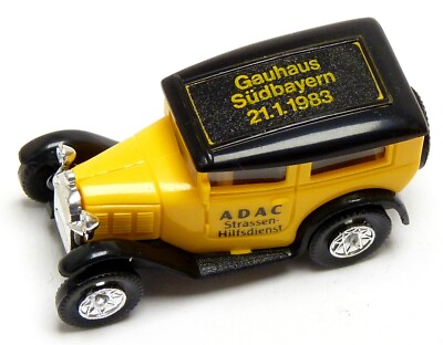 Brekina BMW Dixi ADAC Pannenhilfe Gauhaus Südbayern 1983 PKW gelb 1:87 H0 .