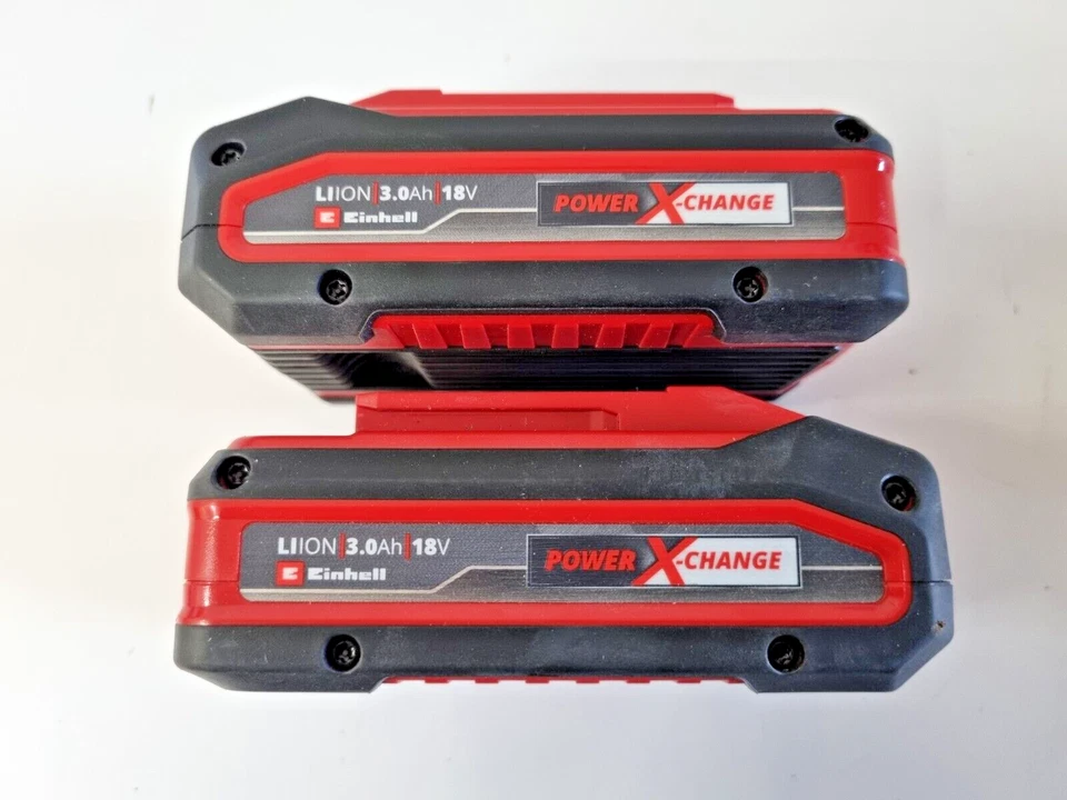 Einhell 18V 3,0 Ah Power X-Change PLUS Werkzeug Akku 2er Set Doppelpack - Bild 2 von 3
