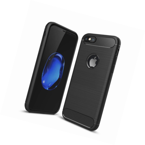 FinestBazaar Brushed Grip Fitted Case for iPhone 5/5S - Black - Picture 1 of 1