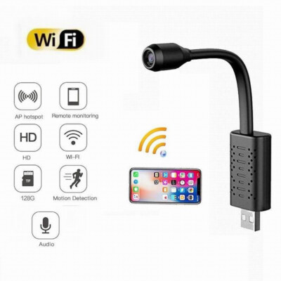 HD Mini IP Kamera 1080P Wireless WLAN 4K WiFi Camera Überwachungkamera Spycam DE