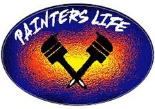 Painters Life hard hat sticker, CPNT-15